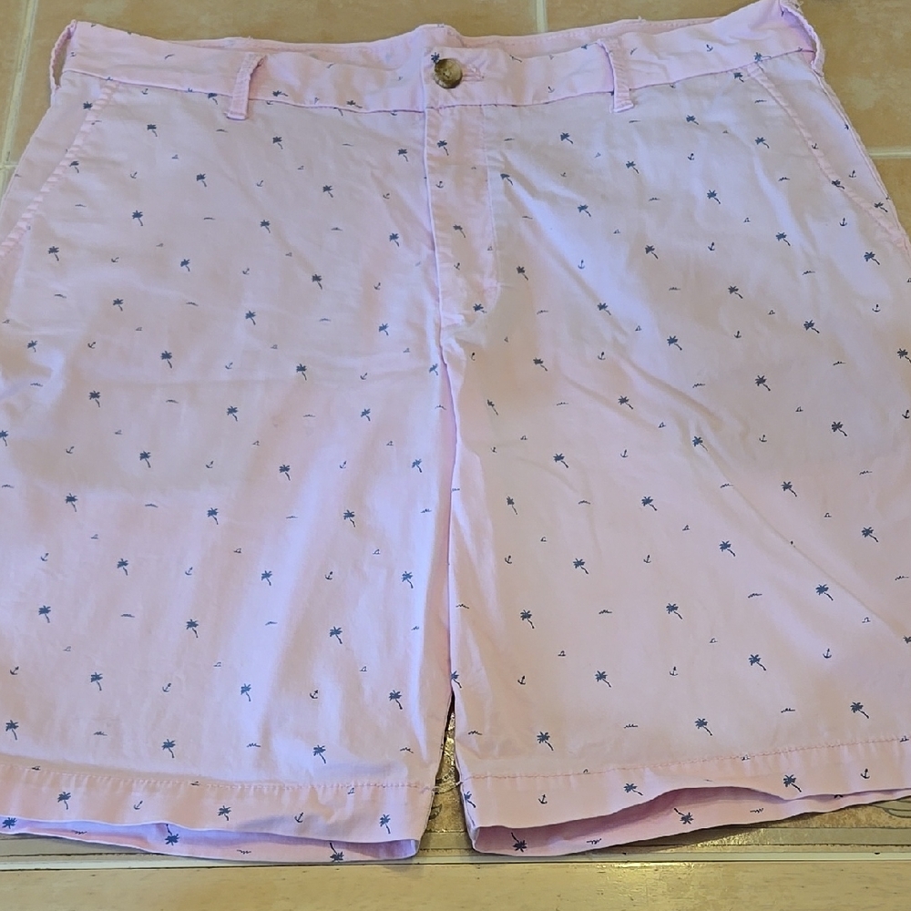Pink Patterned Men's Shorts